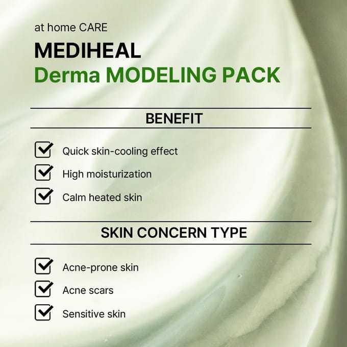 Mediheal Derma Modeling Pack Hyaluronate Moisture 30 g