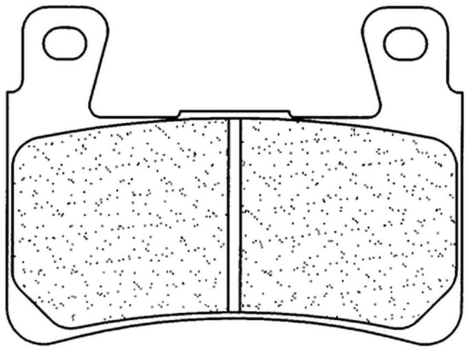 Cl Brakes 2711xbk5 Gesinterde Remblokken Transparant