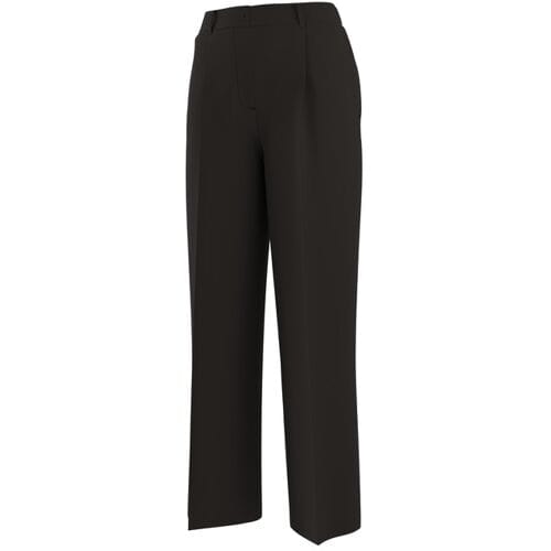 ESMARA Dames broek - Wide leg (Zwart, L)