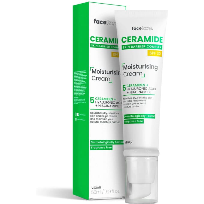 Face Facts Ceramide SPF30 Face Moisturiser 50 ml