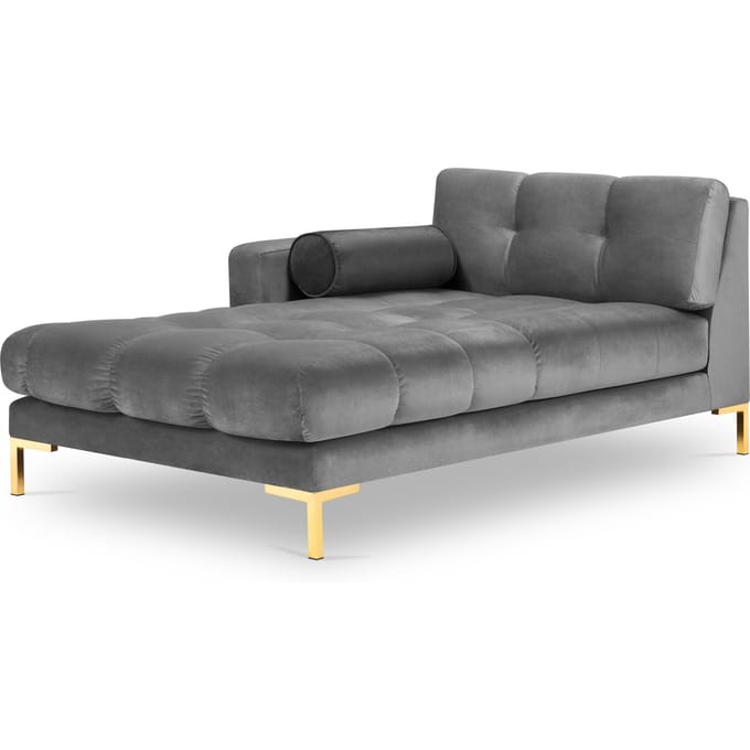 Chaise longue Bali links velvet | Cosmopolitan Design