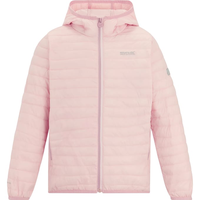 Regatta Childrens/Kids Hillpack Hooded Jacket (Roze waas)