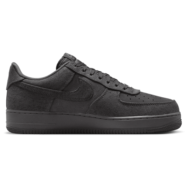 Nike Air Force 1 Low 07 LV8 Denim Anthracite Heren Sneakers Grijs Medium-Ash Metallic-Zilver IR0951-003 41 black