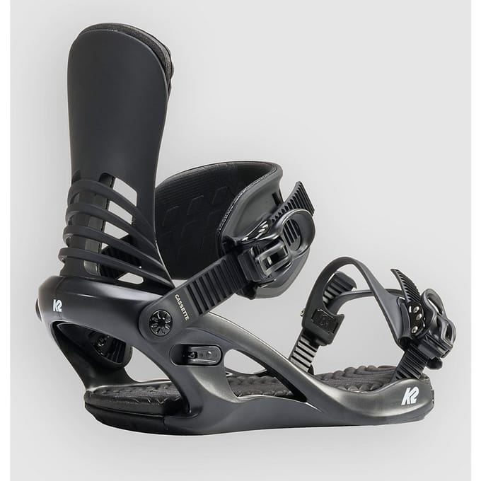 K2 Cassette 2027 Snowboard Bindingen zwart