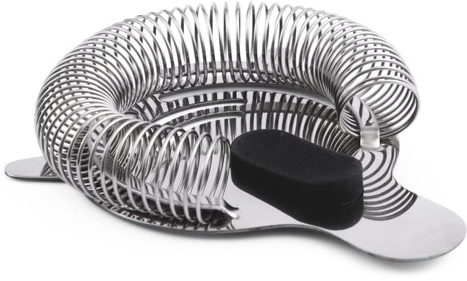 Cocora Cocktailzeef - Strainer - RVS - Cocktail Zeef - 8 x 8 x 2,5 cm - Zilver