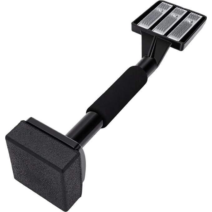 Kniekicker voor Tapijt Alloy Steel Lichtgewicht Grip Tool voor Installatie van Laagpolige Platte Tapijten black