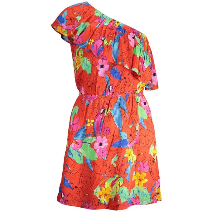 Korte tropische jurk voor dames Desigual
