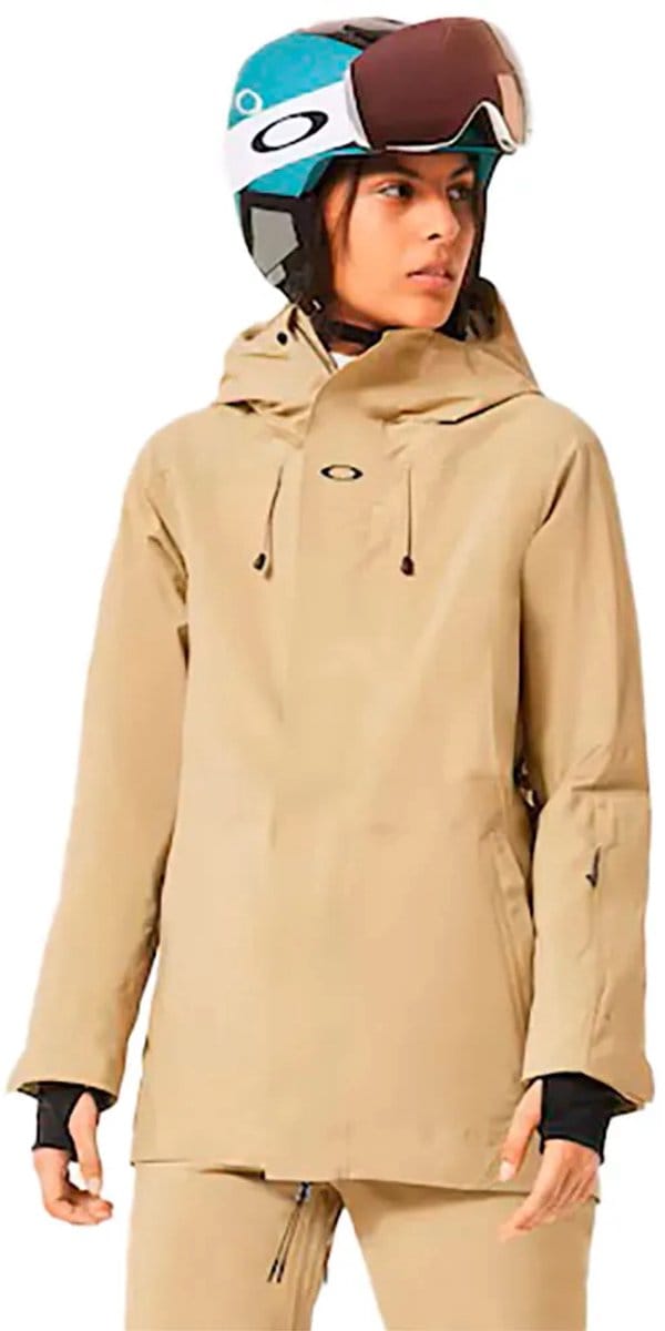 Oakley Apparel Wsub Temp Rc Gore-tex® Jas Beige M Vrouw