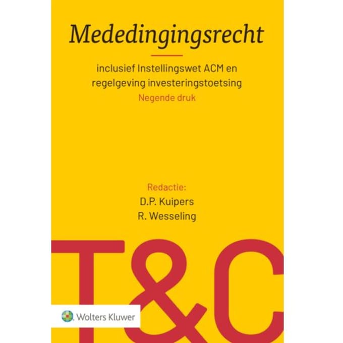 Mededingingsrecht - Tekst & Commentaar