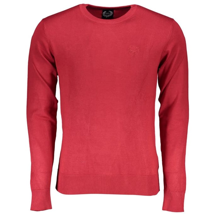Gianmarco Venturi Rosso Viscosa Heren Sweater