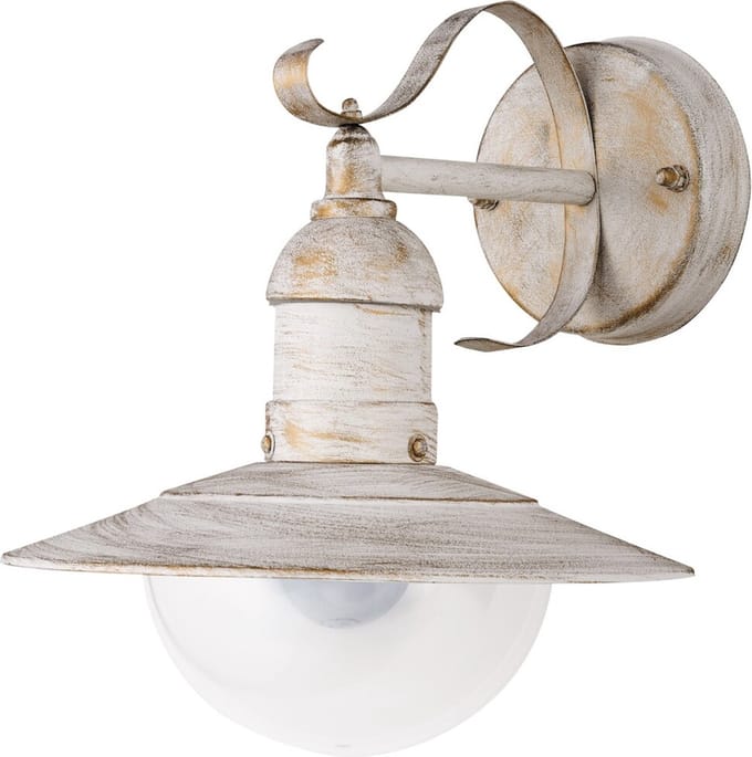 Rabalux - Wandlamp - Buitenlamp - IP44, E27, max 60W - Wit antiek