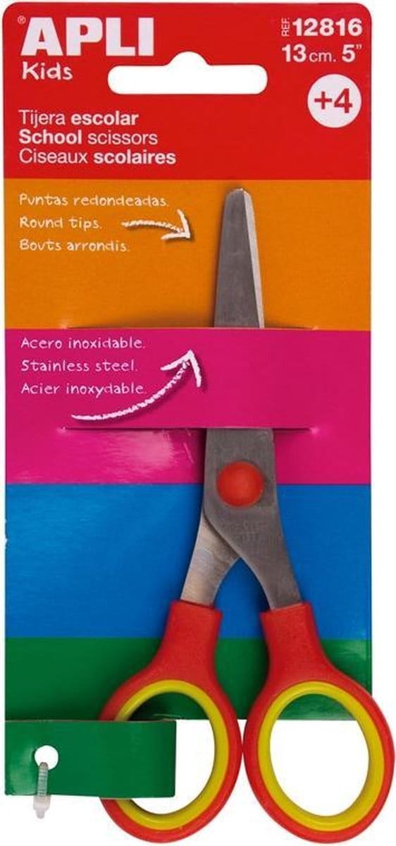 Apli Kids Kinderschaar met veiligere afgeronde punt