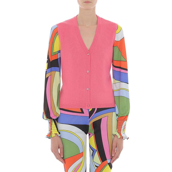 Moschino Knitwear Pink Taglia: 42 | Cardigan Outlet | Donna | Rosa