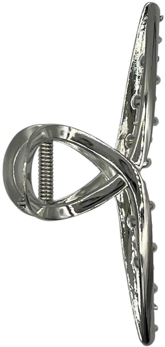 Haarklem - haarklauw - haarclip - zilver - meisjes - dames