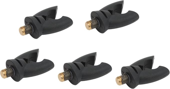Hengelsteun Set - Visserij Accessoires - Bescherming Hengel - Antislip Siliconen - 53mm Lengte