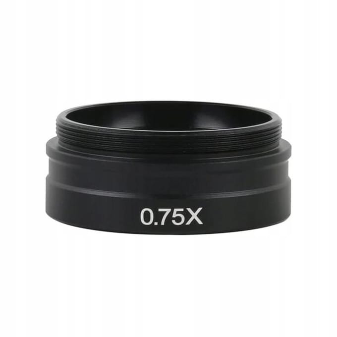 Rosfix Microscooplens Earth Pro 0,75x - Uitgebreid Werkveld, Hoge Beeldkwaliteit - Draad 42mm