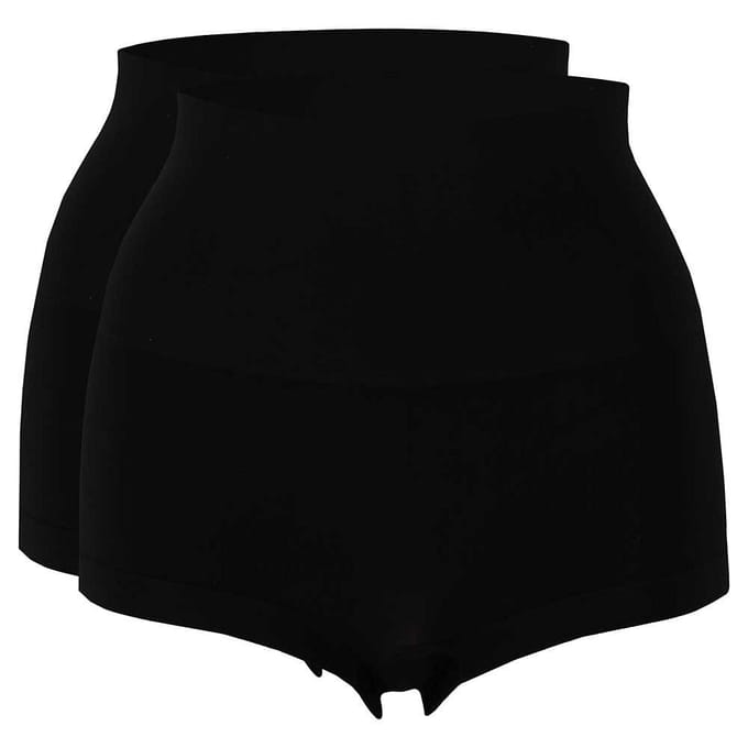 Corrigerende hipster - 2-Pak - Dames - Zwart / M