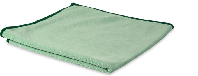 Microvezel glasdoek/metaaldoek 40x40 cm 10 stuks Groen