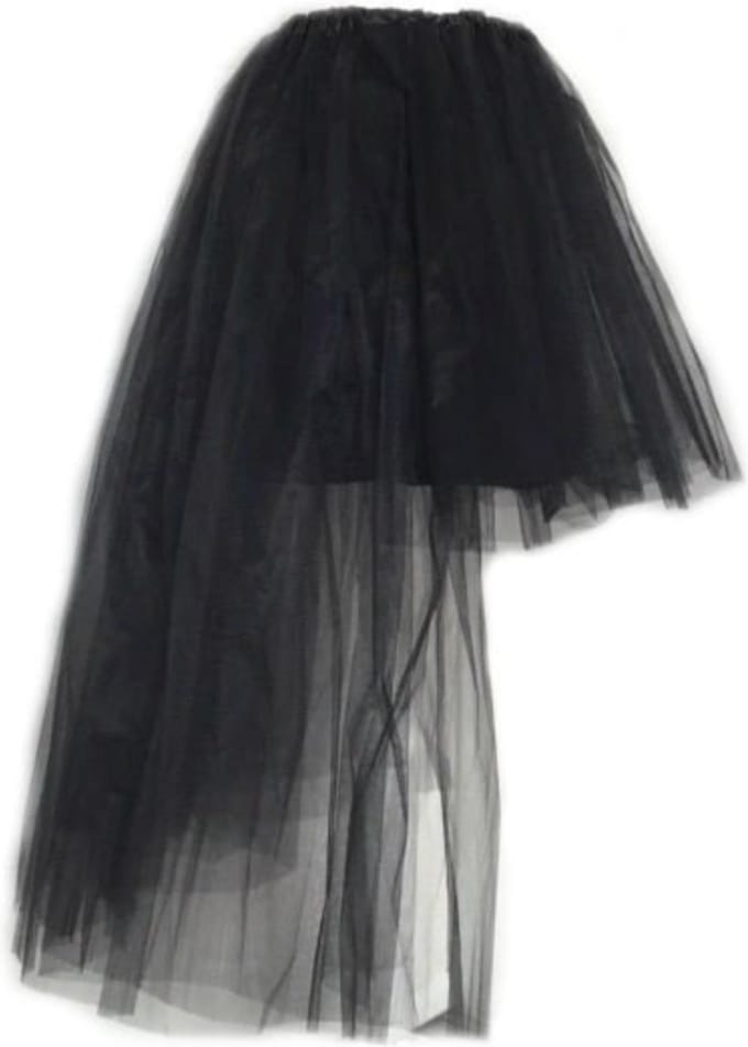 Tutu - Zwart high-low