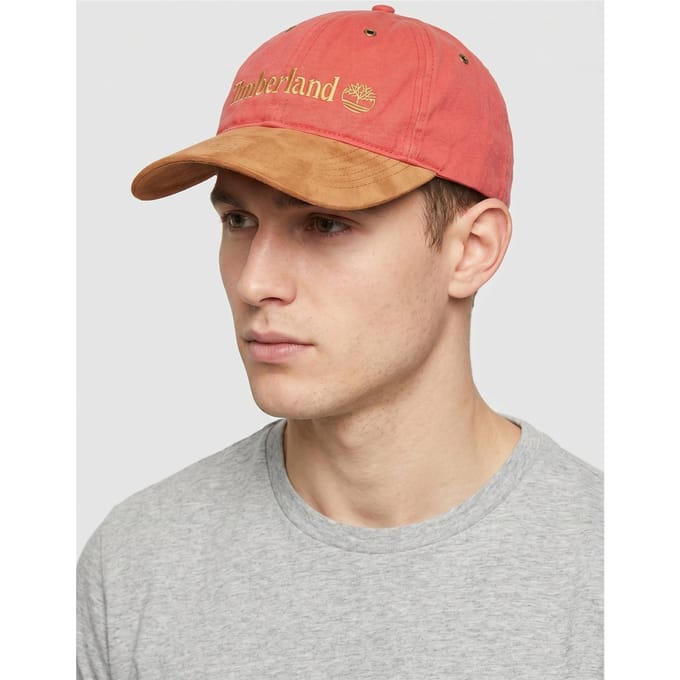 Timberland Archive Baseball Cap Medium Red Taglia: OS | Cappelli Outlet | Uomo | Rosso