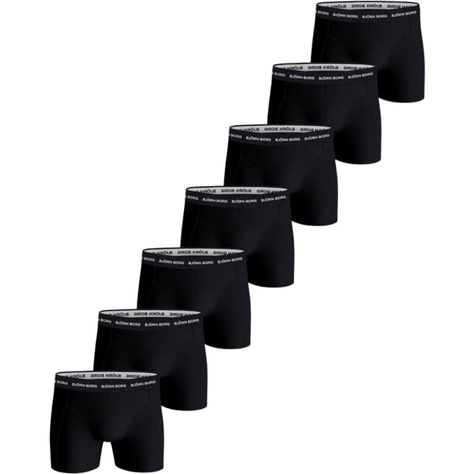 Björn Borg Cotton Stretch Boxershorts Heren (7-pack) - Maat S