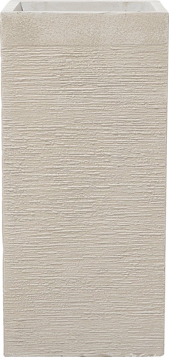 DION - Bloempot - Lichtbeige - Klei-vezelmengsel