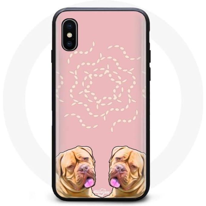 Coque - MANIACASE - Iphone XS Max - Souple - Protection contre les chocs - Dogue de Bordeaux