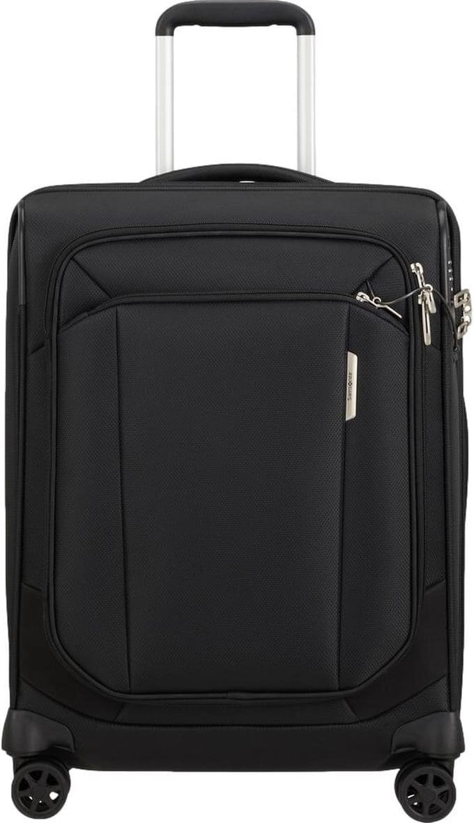 Samsonite Koffer Met Laptopvak - Respark Spinner 55/20 Df Exp (Handbagage) Ozone Black