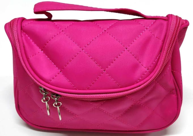 Rojafit Budget Beautybag - Make-up Tasje - Afmeting: 20 x 10 x 14cm.- Rose