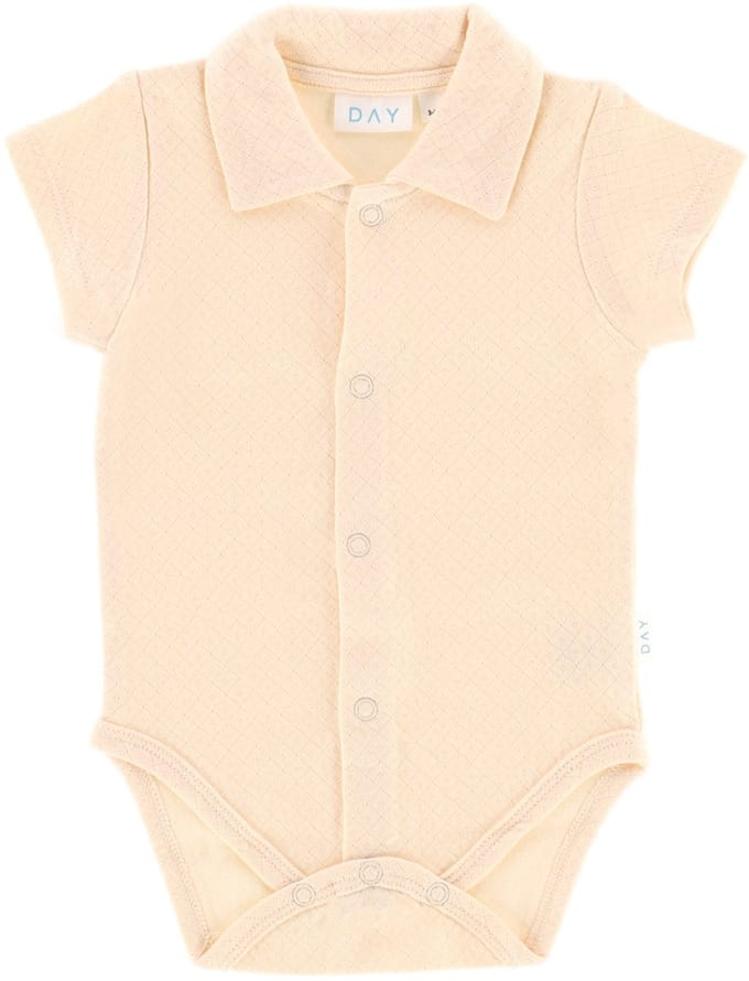 DAY Romper Met Kraagje - Apricot - Maat 50/56