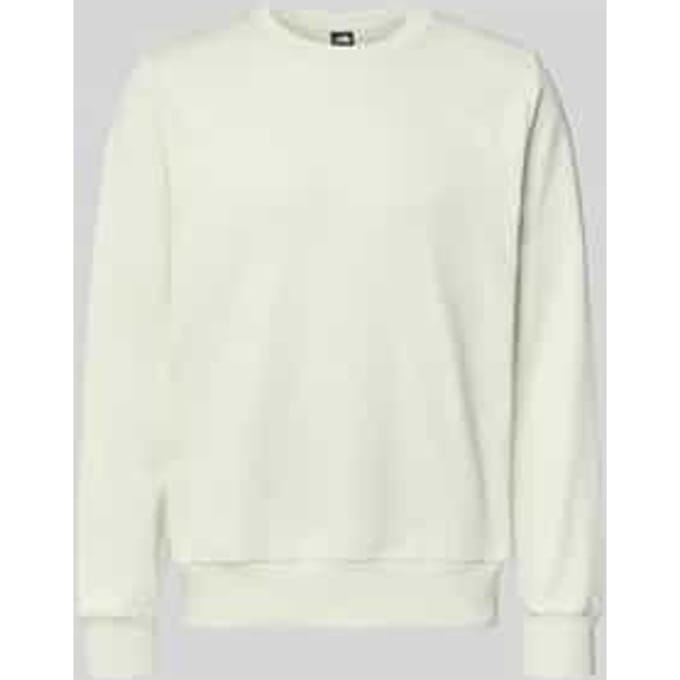 sweatshirt met labelprint