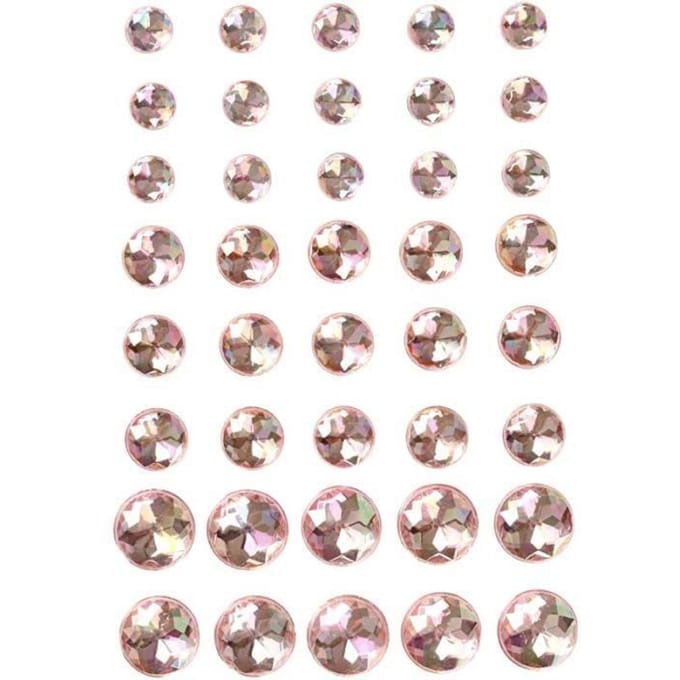 Vivi Gade Strasstenen Roze 6 + 8 + 10 Mm 40 Stuks