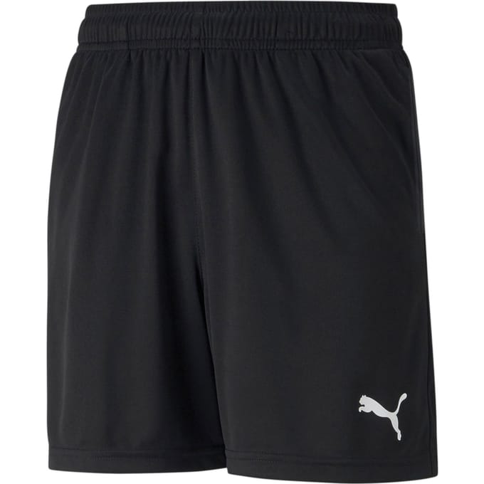 PUMA teamRISE Training Shorts Jr Unisex sportbroek - Puma Black-Puma White