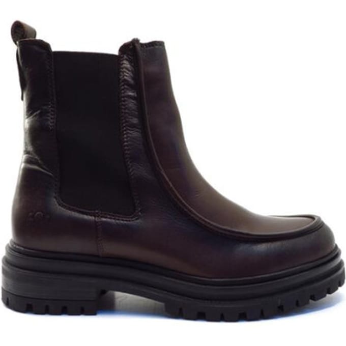 Aqa Shoes Antik bruin elastiek A8810 SEBATB Bruin