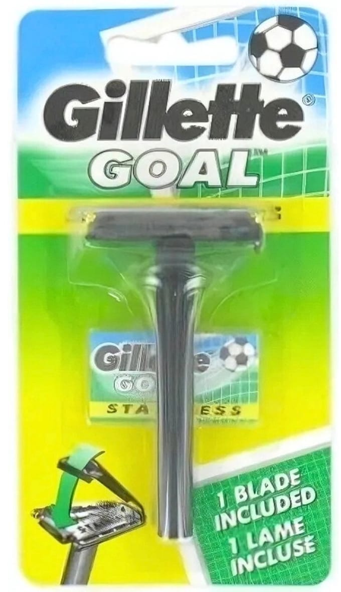 Gillette Goal Stainless Razor - met Mesjes