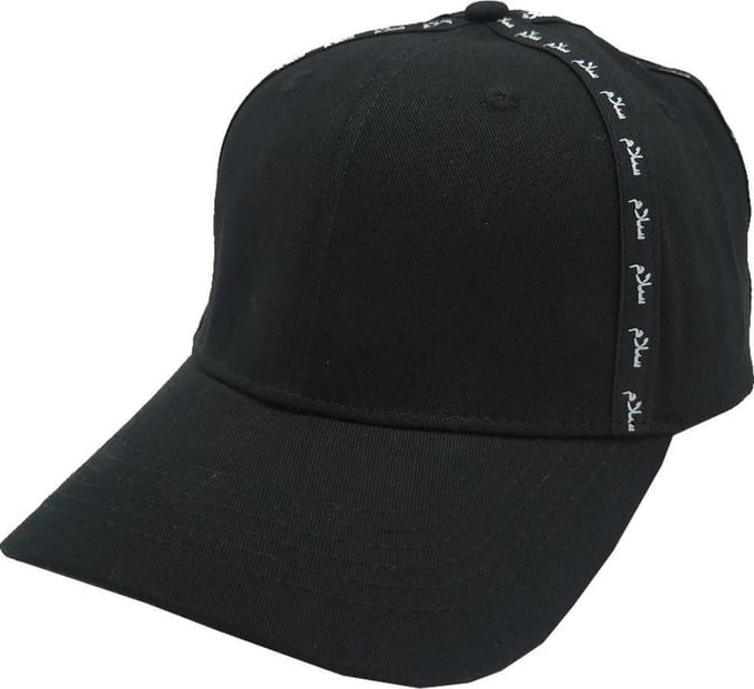 Lauren Rose -  Salaam - Peace- Vrede - Strapback Pet - One Size - Zwart