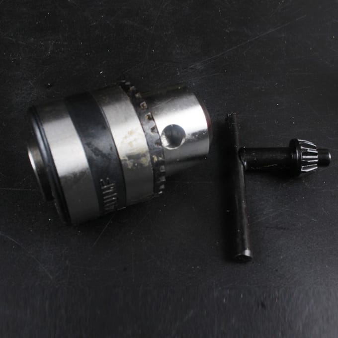 Sleuteltype Boorkop RVS Mini Elektrische Boorkop met Sleutel voor Onderdeelbevestiging 1.0?10 MM 3/8-24UNF