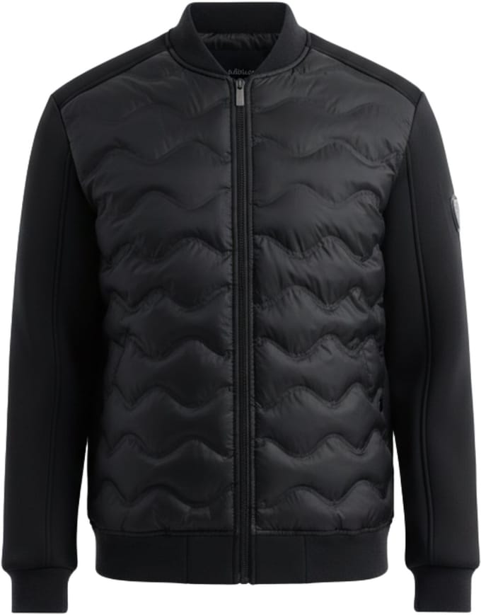 OMBRE Jas - Rits - Effen Zwart M