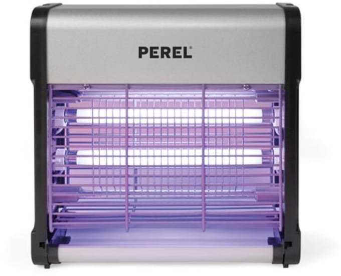 Perel Elektrische insectenverdelger, UV-A, 2800 V, 30 m2, binnen, stil