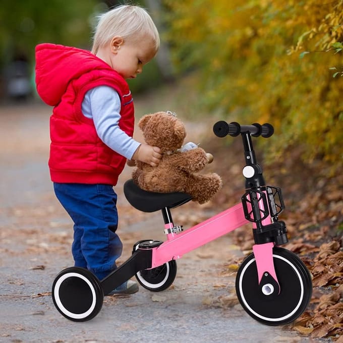 Loopfiets Driewieler voor Kinderen 1 tot 5 Jaar