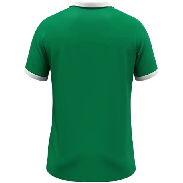 Jako Glory Shirt Korte Mouw Heren - Donkergroen / Wit | Maat: S