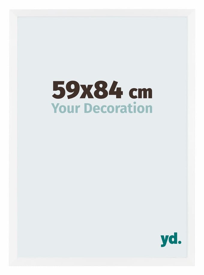 Your Decoration - Fotolijst 59x84 cm - MDF - Wit Mat - Catania