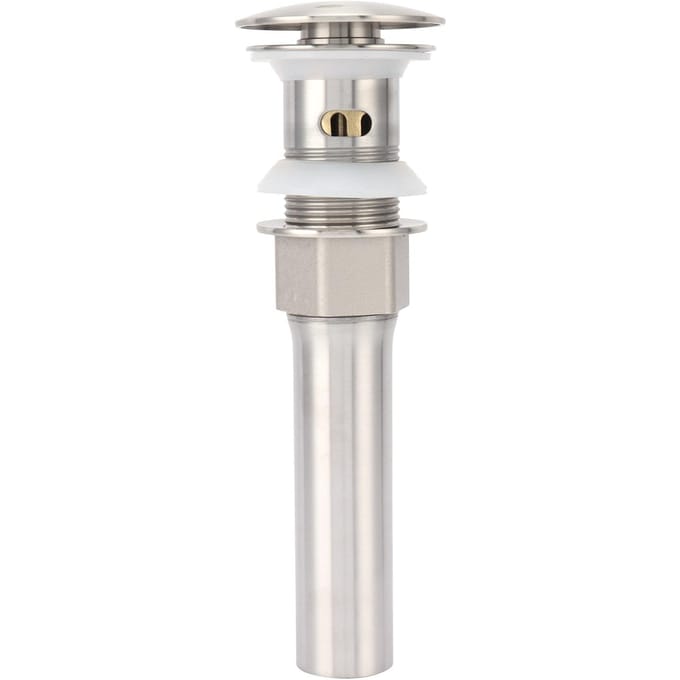 RVS Spoelbakafvoer met Overloop Onderbouw Spoelbakafvoer Filter Stop voor Thuis white