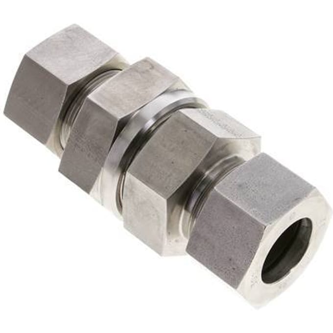 30S (M42x2) RVS Terugslagklep Snijring 1-250 bar ISO 8434-1