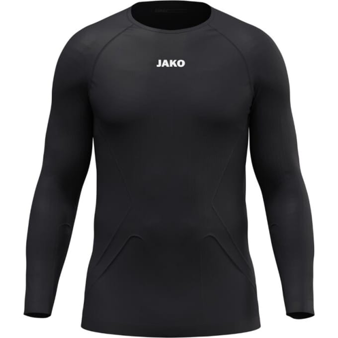 Jako Lightweight Longsleeve Heren - Zwart | Maat: L