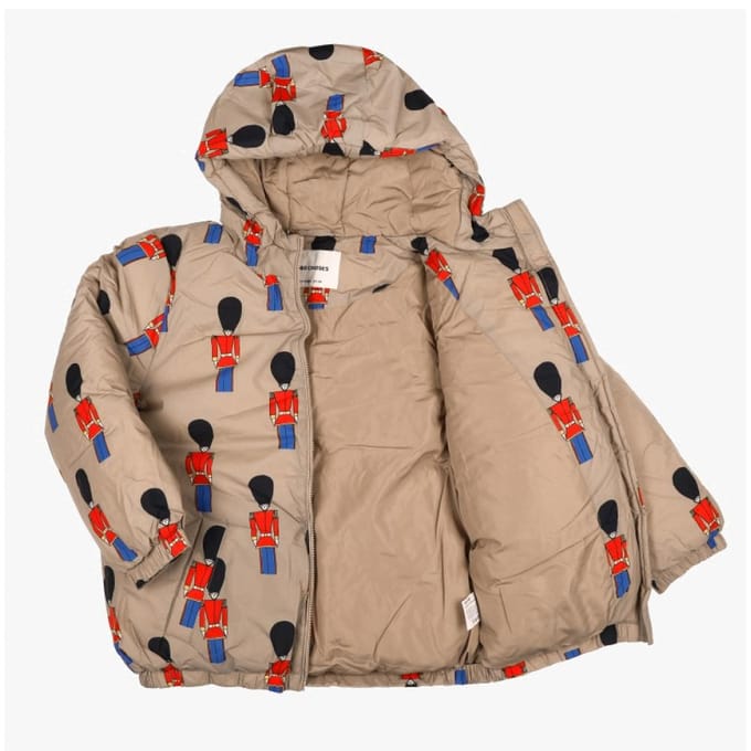 Boboshoz B224ac135 231 Notenkraker Gewatteerde Kinderjas B224AC135 231 (8A) beige