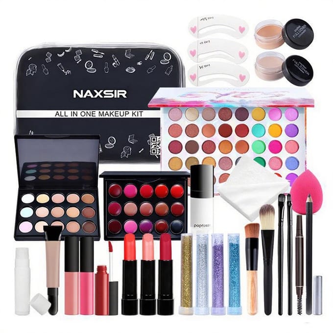 KIT005 make-upset,27-delige multifunctionele make-upset,make-upset voor beginners