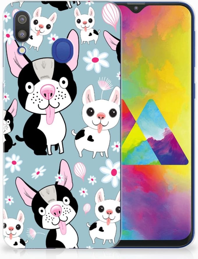 Samsung Galaxy M20 (Power) TPU Hoesje Hondjes