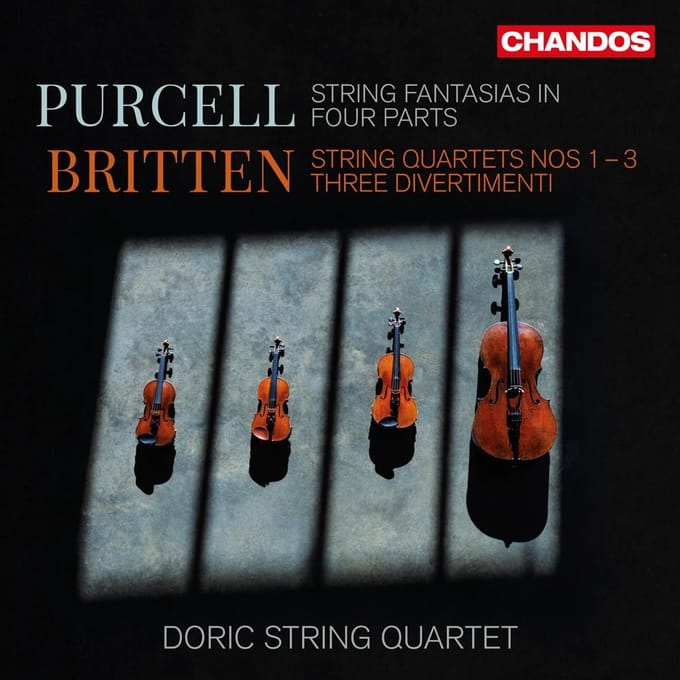 Doric String Quartet - Britten: String Fantasias In Four Parts, String Quartets Nos 1-3, Three Divertimenti (2 CD)