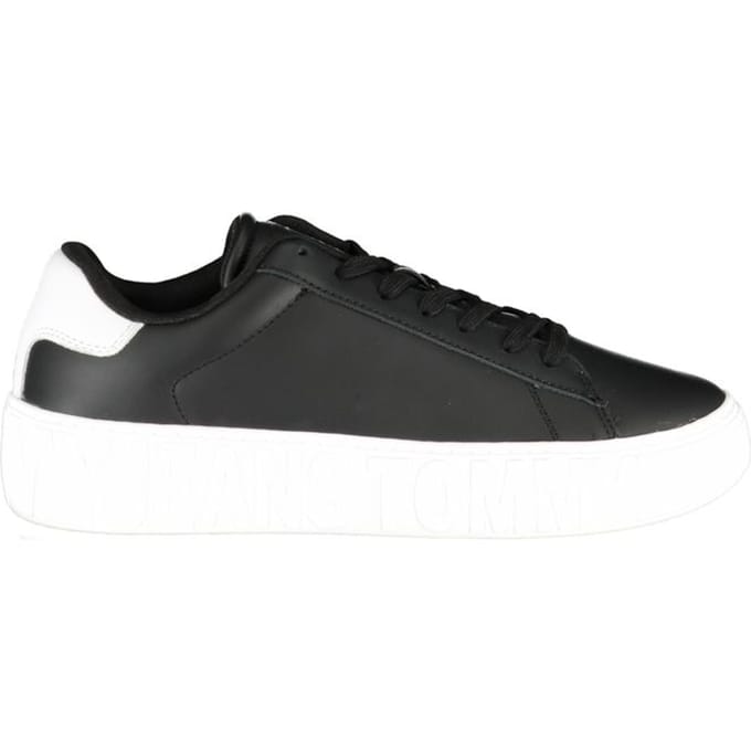 Tommy Hilfiger Zwarte Polyurethaan Heren Sneakers